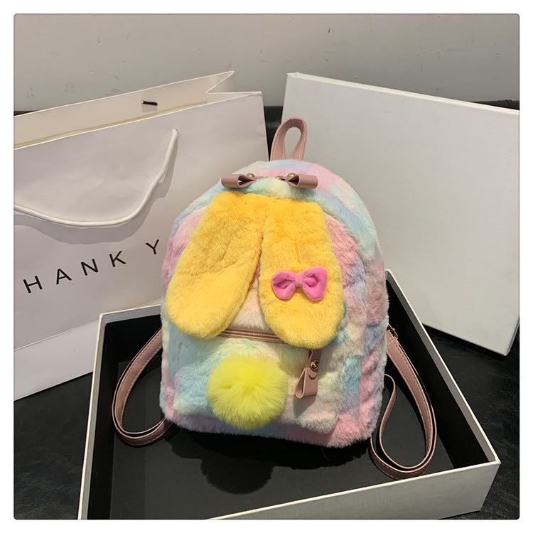 Wholesale Cartoon Plush Rabbit Backpack